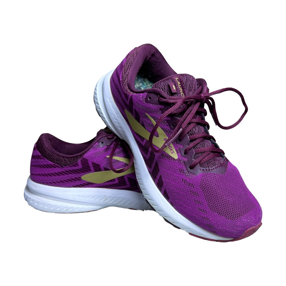 Brooks Launch 7 Athleisure Purple Women's Running Shoes Size 8.5